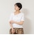 ウォッシャブルアシンメトリー2WAYリブTシャツ