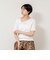 ウォッシャブルアシンメトリー2WAYリブTシャツ