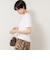ウォッシャブルアシンメトリー2WAYリブTシャツ