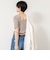 ウォッシャブルアシンメトリー2WAYリブTシャツ