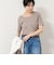 ウォッシャブルアシンメトリー2WAYリブTシャツ