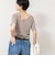 ウォッシャブルアシンメトリー2WAYリブTシャツ