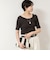 ウォッシャブルアシンメトリー2WAYリブTシャツ