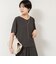 【WEB＆一部店舗限定カラー】《セットアップ対応》ジョーゼットＶネックプルオーバー