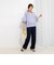 《セットアップ対応》ウォッシャブルストレッチツイル愛されセミワイドパンツ