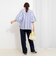 《セットアップ対応》ウォッシャブルストレッチツイル愛されセミワイドパンツ