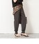 【WEB＆一部店舗限定カラー】《セットアップ対応》ジョーゼットジョガーパンツ
