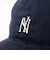 【COOPERSTOWN BALL CAP/クーパーズタウン ボールキャップ】NY BLACK YANKEES DAD CAP