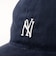 【COOPERSTOWN BALL CAP/クーパーズタウン ボールキャップ】NY BLACK YANKEES DAD CAP