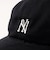 【COOPERSTOWN BALL CAP/クーパーズタウン ボールキャップ】NY BLACK YANKEES DAD CAP