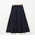 【一部WEB限定色アイテム】ウォッシャブル高機能タックフレアースカート