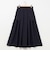 【一部WEB限定色アイテム】ウォッシャブル高機能タックフレアースカート