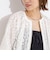 【MARILYN MOON/マリリーンムーン】reversible sheer lace blouson