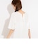 【WEB限定】ウォッシャブルストレッチジョーゼットラッフル袖ブラウス