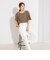 【WEB限定】ウォッシャブルストレッチジョーゼットラッフル袖ブラウス