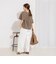 【WEB限定】ウォッシャブルストレッチジョーゼットラッフル袖ブラウス