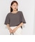 【WEB限定】ウォッシャブルストレッチジョーゼットラッフル袖ブラウス
