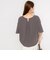 【WEB限定】ウォッシャブルストレッチジョーゼットラッフル袖ブラウス