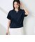 《セットアップ対応》NEW morisachiウォッシャブルツイルケープ風ブラウス