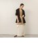 【MAQWEL/マクウェル】ウォッシャブル透かし編みサマーニットノースリーブプルオーバー