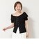 《手洗い可能》ビックカラーオフショルプルオーバー
