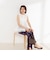 【MARILYN MOON/マリリーンムーン】2WAY handkerchief hem blouse