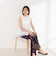 【MARILYN MOON/マリリーンムーン】2WAY handkerchief hem blouse