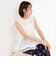 【MARILYN MOON/マリリーンムーン】2WAY handkerchief hem blouse