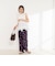 【MARILYN MOON/マリリーンムーン】2WAY handkerchief hem blouse