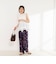 【MARILYN MOON/マリリーンムーン】2WAY handkerchief hem blouse