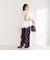 【MARILYN MOON/マリリーンムーン】2WAY handkerchief hem blouse