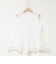 【MARILYN MOON/マリリーンムーン】2WAY handkerchief hem blouse