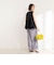 【MARILYN MOON/マリリーンムーン】2WAY handkerchief hem blouse
