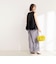 【MARILYN MOON/マリリーンムーン】2WAY handkerchief hem blouse
