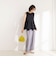 【MARILYN MOON/マリリーンムーン】2WAY handkerchief hem blouse