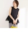 【MARILYN MOON/マリリーンムーン】2WAY handkerchief hem blouse