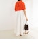 【MARILYN MOON/マリリーンムーン】ledder lace handkerchief skirt dress