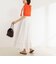 【MARILYN MOON/マリリーンムーン】ledder lace handkerchief skirt dress