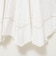 【MARILYN MOON/マリリーンムーン】ledder lace handkerchief skirt dress