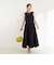 【MARILYN MOON/マリリーンムーン】ledder lace handkerchief skirt dress