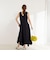 【MARILYN MOON/マリリーンムーン】ledder lace handkerchief skirt dress