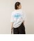 【MAQWEL/マクウェル】ウォッシャブル Maqwel Earth ワイドボディプリントTシャツ