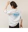 【MAQWEL/マクウェル】ウォッシャブル Maqwel Earth ワイドボディプリントTシャツ