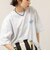 【MAQWEL/マクウェル】ウォッシャブル Maqwel Earth ワイドボディプリントTシャツ