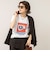 【MAQWEL/マクウェル】ウォッシャブルRADIO Maqwel オープンエンドプリントTシャツ