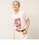 【MAQWEL/マクウェル】ウォッシャブルRADIO Maqwel オープンエンドプリントTシャツ