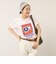 【MAQWEL/マクウェル】ウォッシャブルRADIO Maqwel オープンエンドプリントTシャツ