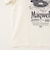 【MAQWEL/マクウェル】ウォッシャブル Maqwel RECORDS オープンエンドプリントTシャツ
