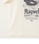 【MAQWEL/マクウェル】ウォッシャブル Maqwel RECORDS オープンエンドプリントTシャツ