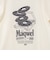 【MAQWEL/マクウェル】ウォッシャブル Maqwel RECORDS オープンエンドプリントTシャツ